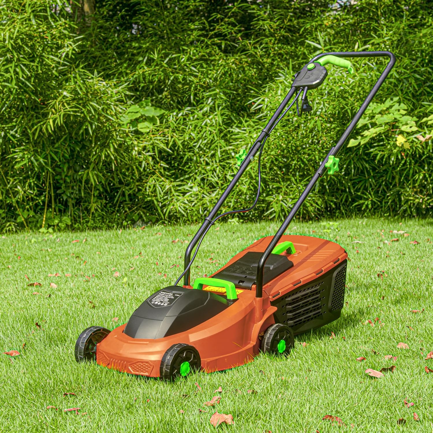 KOZYARD 2-in-1 Corded Electric Lawn Mower 1300W, detail view